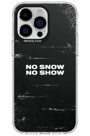 No snow, no show - Apple iPhone 14 Pro Max