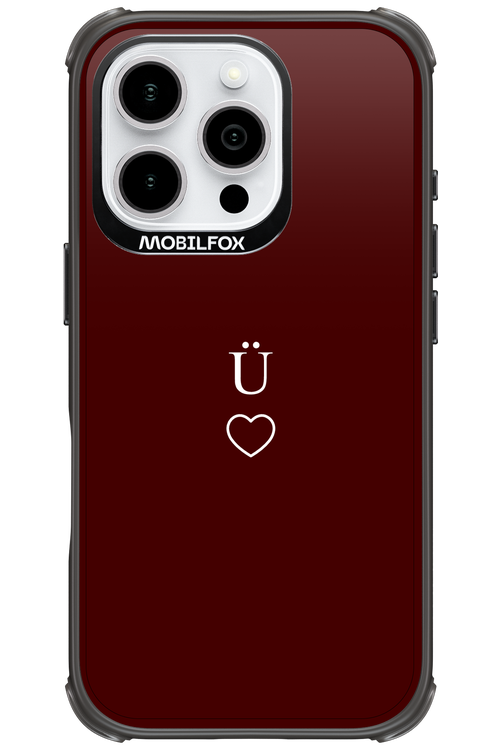 U Burgundia II 2.0 - Apple iPhone 16 Pro
