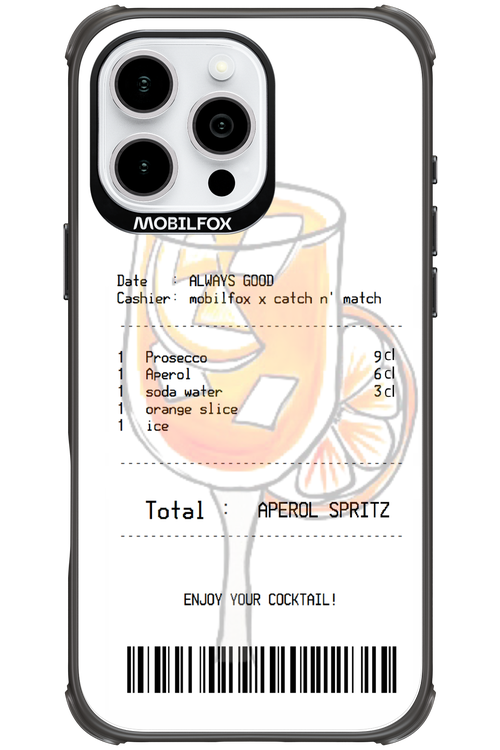 aperol spritz cocktail - Apple iPhone 16 Pro Max