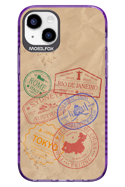 Travel Stamps 2.0 - Apple iPhone 14 Plus
