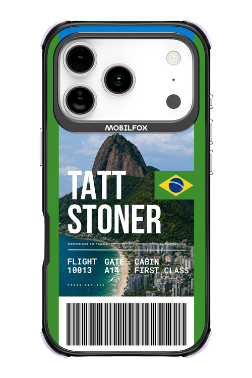 TATT STONER (fly ticket) 2.0 - Apple iPhone 17 Pro