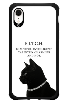 B. i. t. c. h. - Apple iPhone XR
