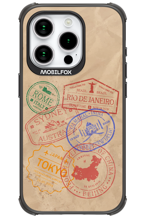 Travel Stamps 2.0 - Apple iPhone 15 Pro