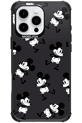 Iconic Mouse (antracite pattern) - Apple iPhone 16 Pro Max