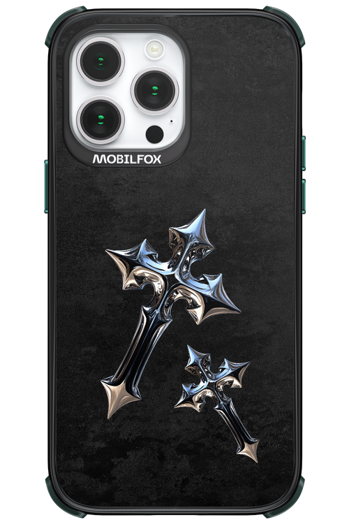 Chrome Crosses - Apple iPhone 14 Pro Max