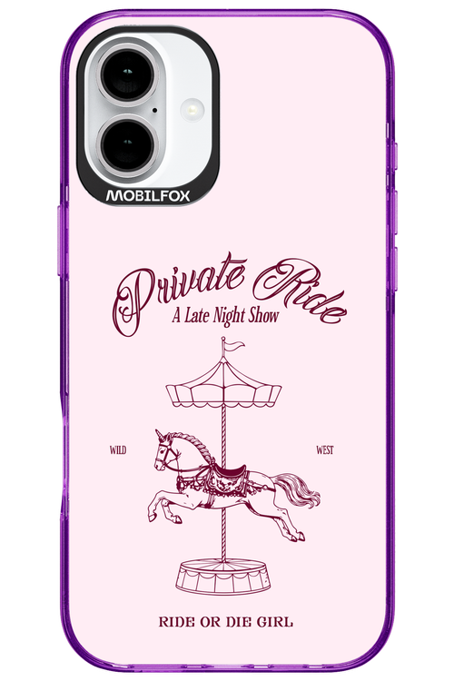 Private Ride 2.0 - Apple iPhone 16 Plus