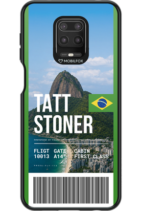 TATT STONER (fly ticket) 2.0 - Xiaomi Redmi Note 9 Pro