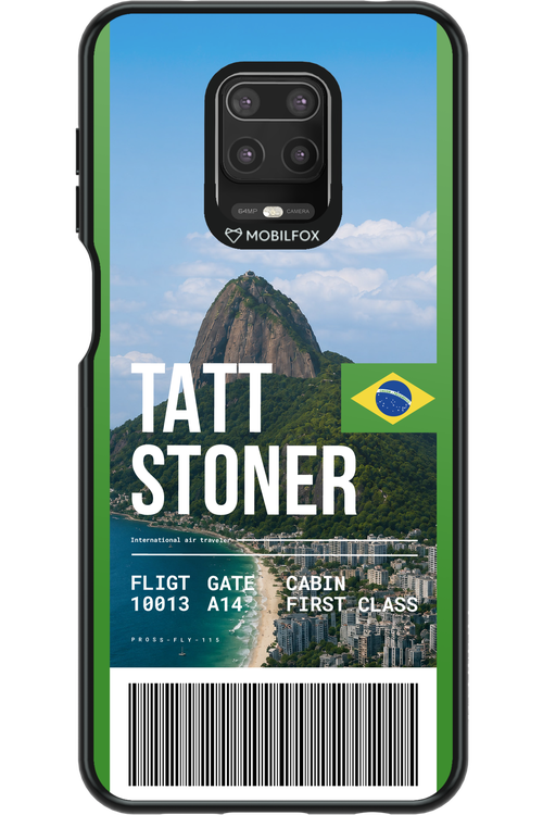 TATT STONER (fly ticket) 2.0 - Xiaomi Redmi Note 9 Pro