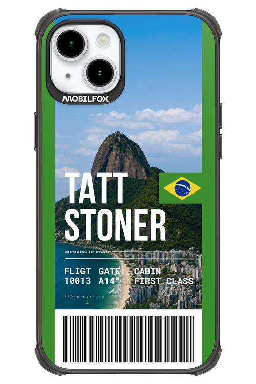 TATT STONER (fly ticket) 2.0 - Apple iPhone 15 Plus