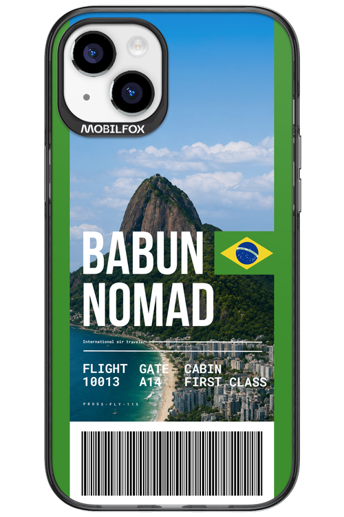 BABUN NOMAD (fly ticket) 2.0 - Apple iPhone 15 Plus