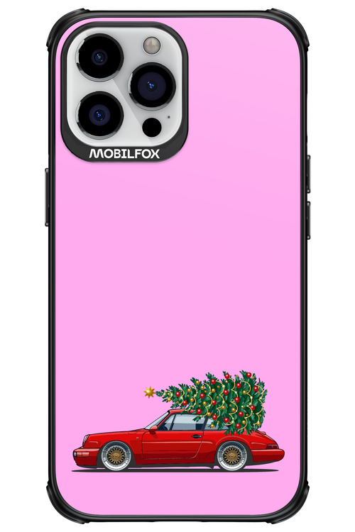 XMAS Car Pink - Apple iPhone 13 Pro Max