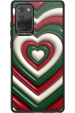 XMAS Hearts - Samsung Galaxy Note 20