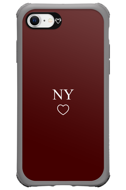 NY Burgundia 2.0 - Apple iPhone SE 2020