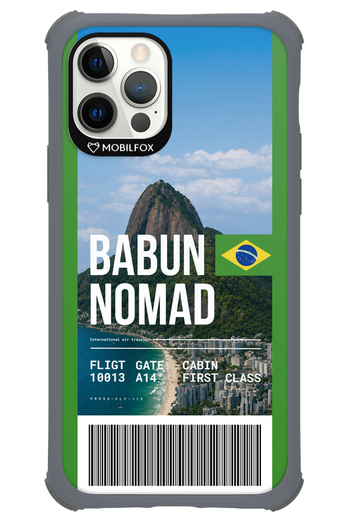 BABUN NOMAD (fly ticket) 2.0 - Apple iPhone 12 Pro