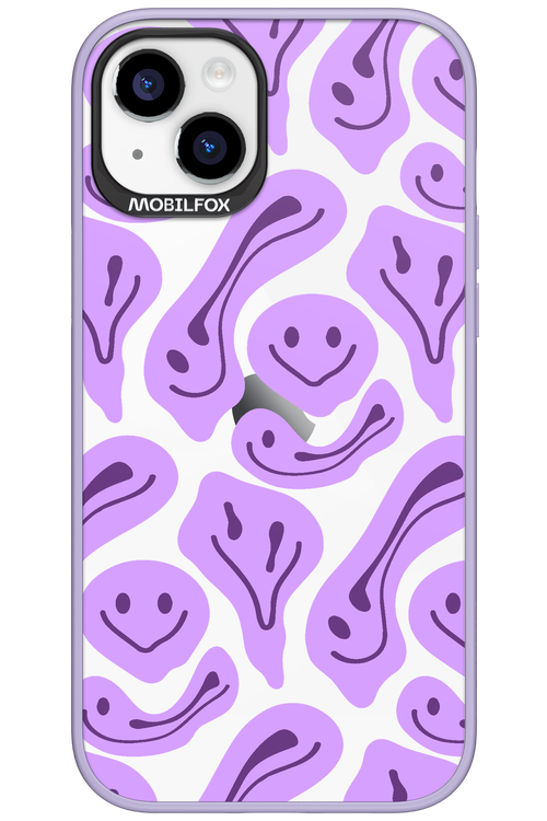 Fluid Smiley Purple - Apple iPhone 15 Plus