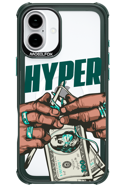 KNIT Transparent - Apple iPhone 16 Plus