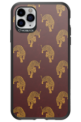 Burgundy Leopard Pattern - Apple iPhone 11 Pro Max