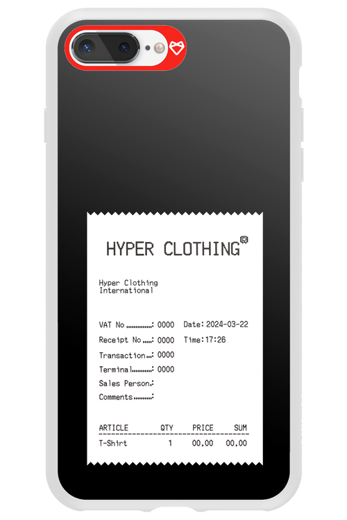 HYPER RECEIPT - Apple iPhone 8 Plus