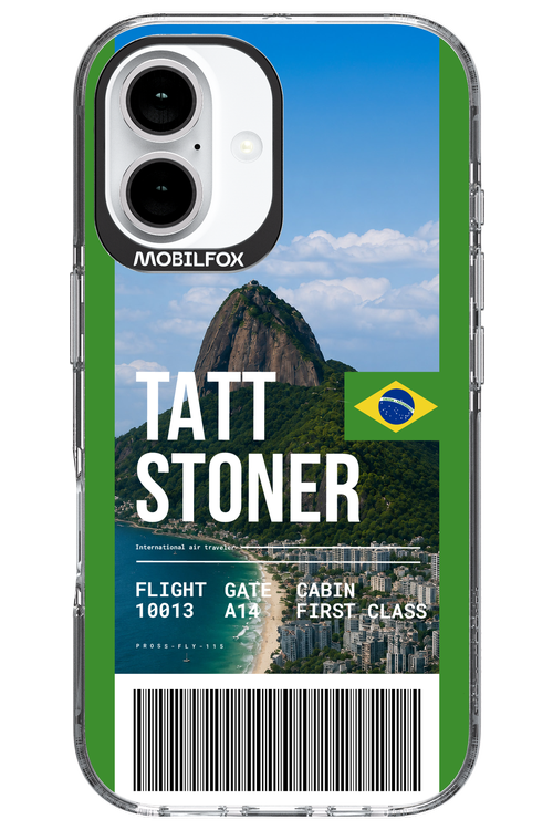 TATT STONER (fly ticket) 2.0 - Apple iPhone 16