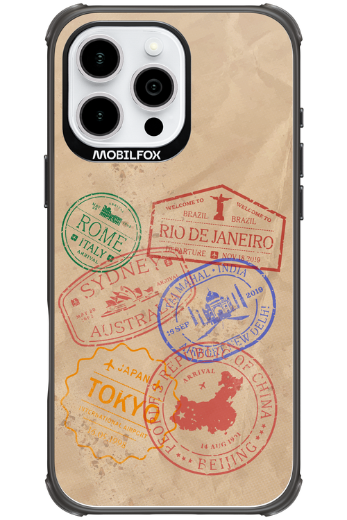 Travel Stamps 2.0 - Apple iPhone 16 Pro Max