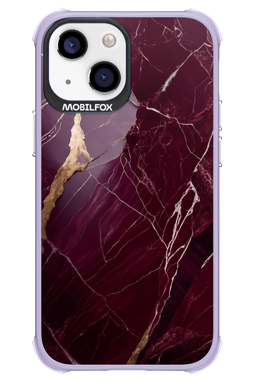 Burgundy Marble - Apple iPhone 13 Mini