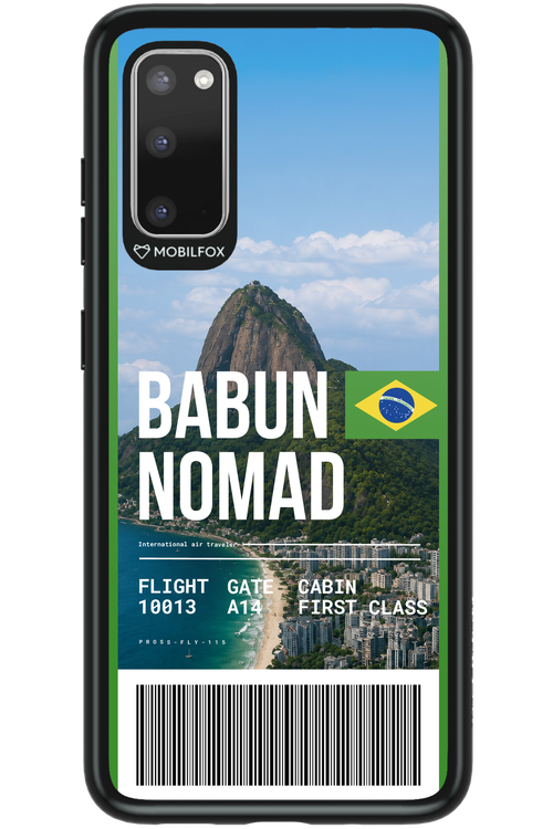 BABUN NOMAD (fly ticket) 2.0 - Samsung Galaxy S20