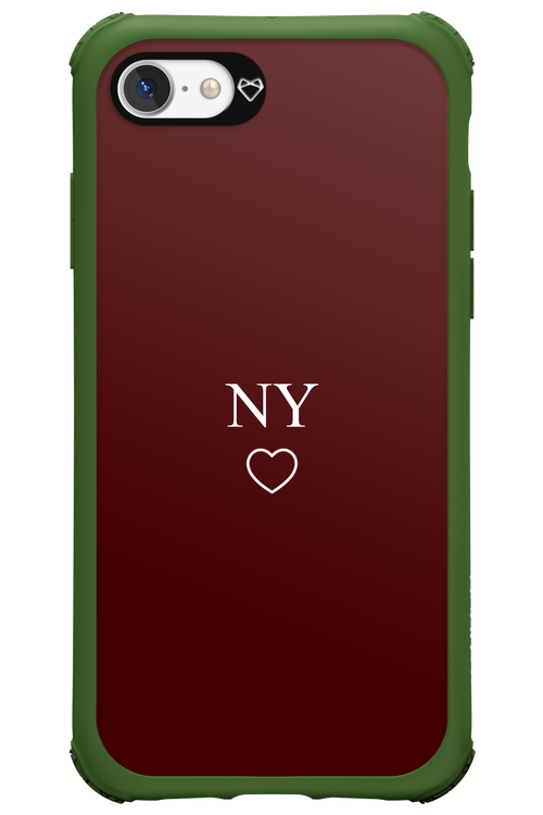 NY Burgundia 2.0 - Apple iPhone 7
