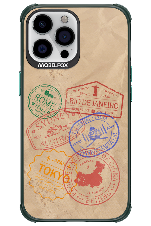 Travel Stamps 2.0 - Apple iPhone 13 Pro Max