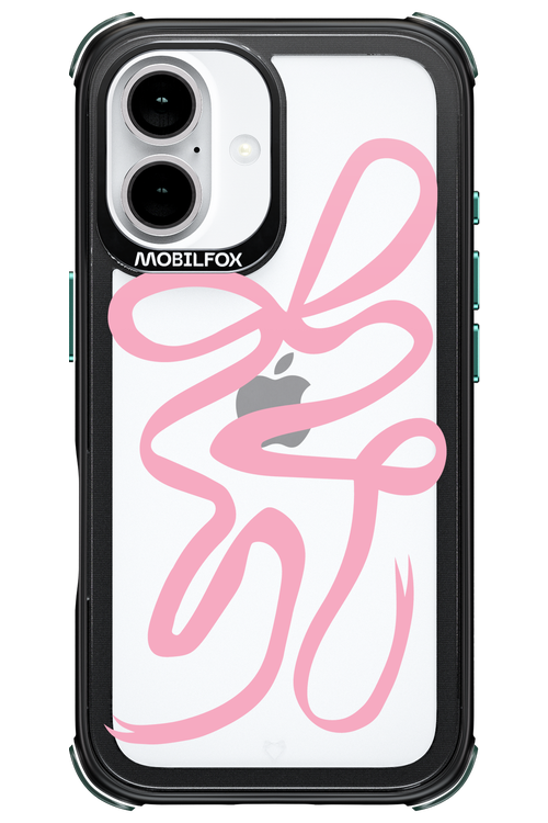 Pink Bow - Apple iPhone 16