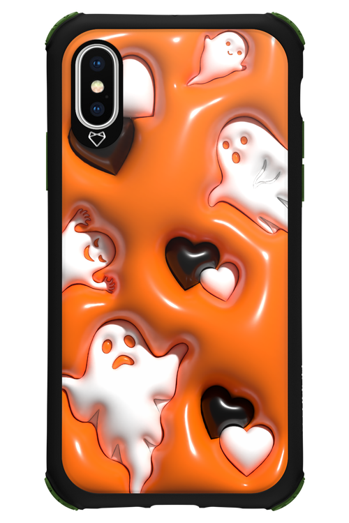 Spooky Puffer - Apple iPhone X