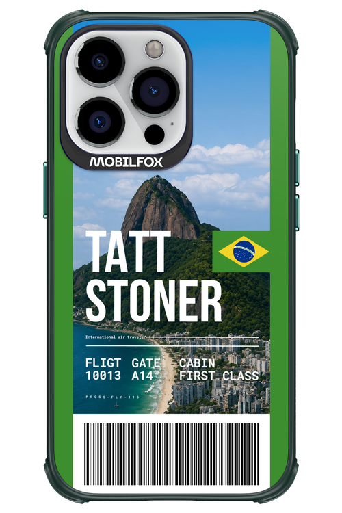 TATT STONER (fly ticket) 2.0 - Apple iPhone 13 Pro