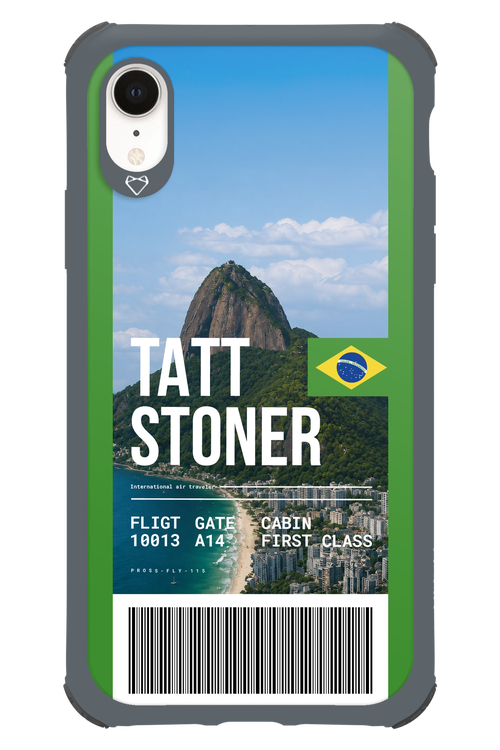 TATT STONER (fly ticket) 2.0 - Apple iPhone XR