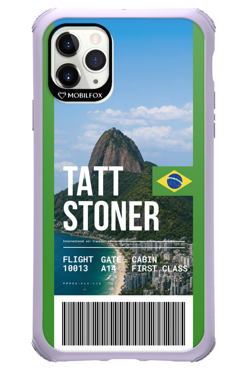 TATT STONER (fly ticket) 2.0 - Apple iPhone 11 Pro Max