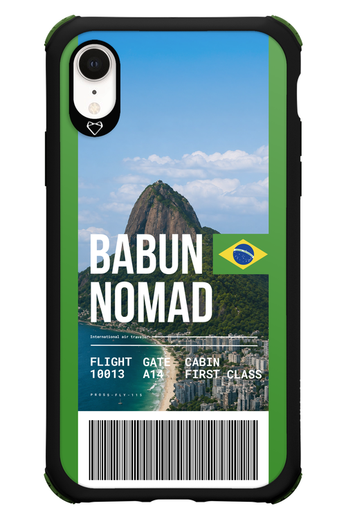 BABUN NOMAD (fly ticket) 2.0 - Apple iPhone XR