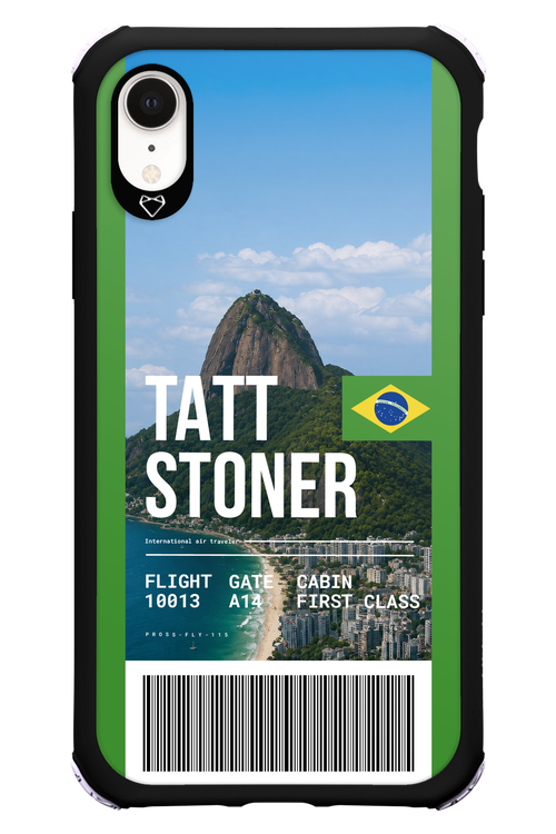 TATT STONER (fly ticket) 2.0 - Apple iPhone XR