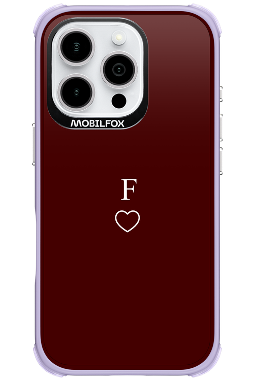 F Burgundia 2.0 - Apple iPhone 16 Pro