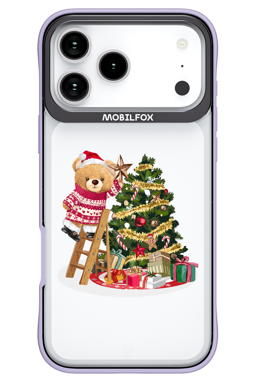 Christmas Bear (Transparent) - Apple iPhone 17 Pro Max