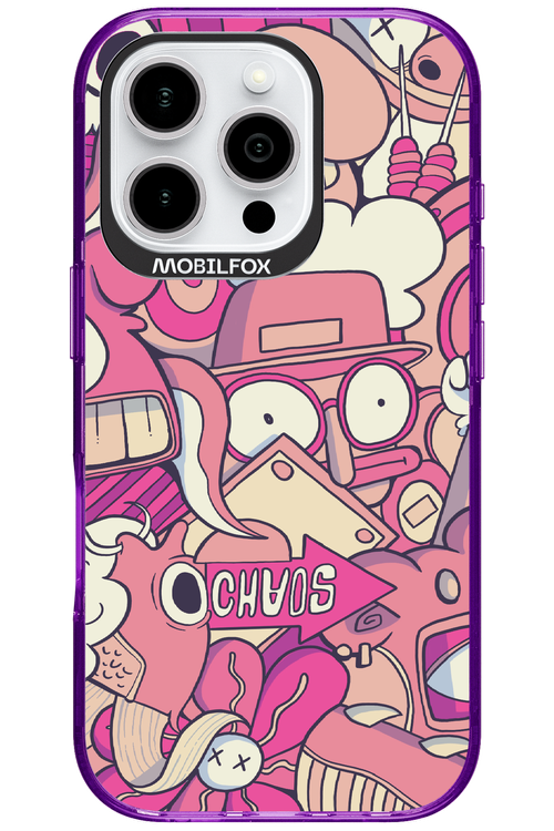 Coral Chaos - Apple iPhone 16 Pro