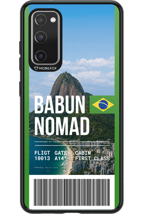 BABUN NOMAD (fly ticket) 2.0 - Samsung Galaxy S20 FE