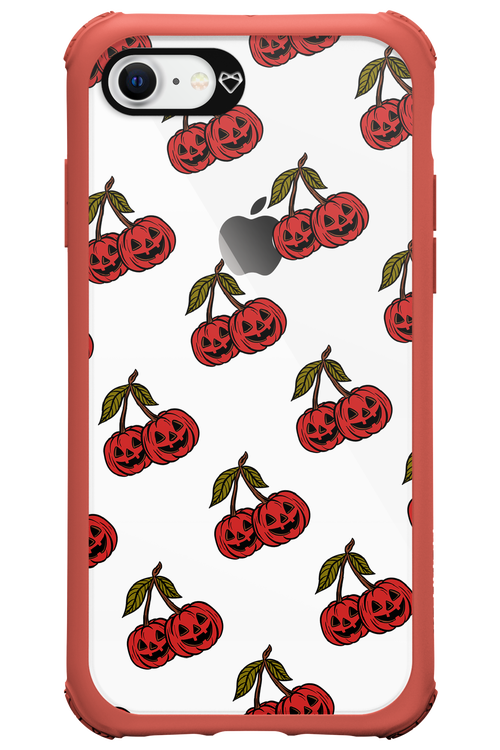 Spicey Pumpkin (Transparent) - Apple iPhone 8