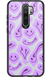 Fluid Smiley Purple - Xiaomi Redmi Note 8 Pro