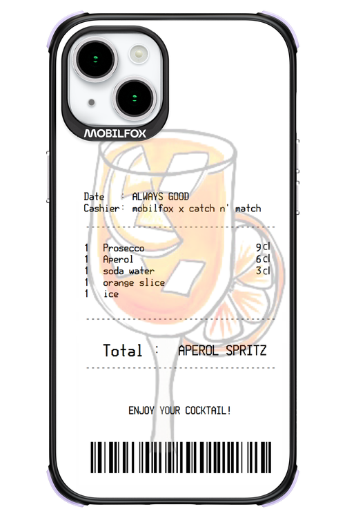 aperol spritz cocktail - Apple iPhone 15 Plus