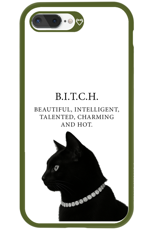 B. i. t. c. h. - Apple iPhone 8 Plus