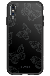 Black Butterflies - Apple iPhone XS Max