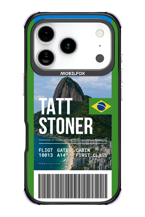 TATT STONER (fly ticket) 2.0 - Apple iPhone 17 Pro