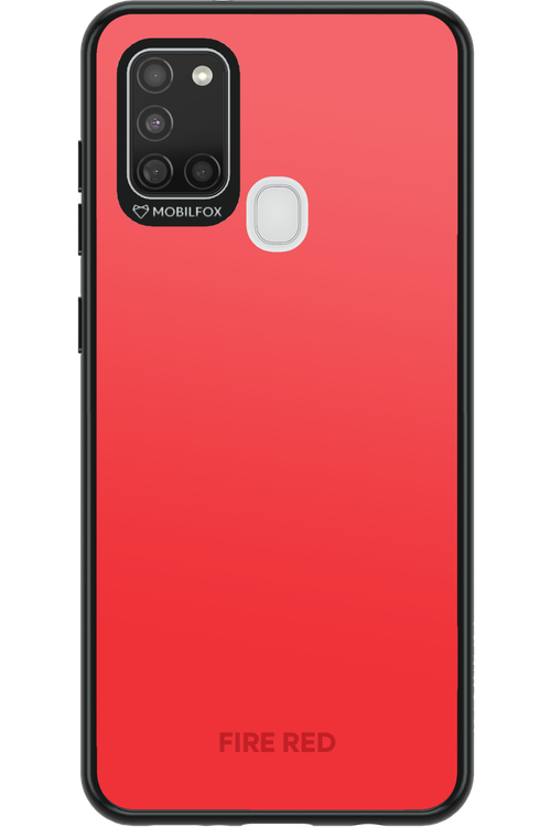 Fire red - Samsung Galaxy A21 S