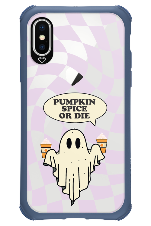 Pumpkin Spice or Die - Apple iPhone X