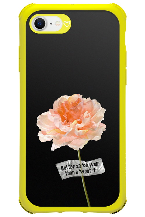 Flower Black - Apple iPhone 7