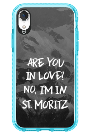 I'm in St. Moritz - Apple iPhone XR