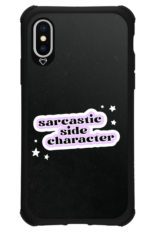 Sarcastic Black - Apple iPhone XS